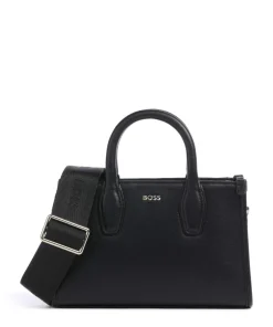 Sandy Handtasche Lederimitat schwarz