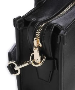 Sandy Handtasche Lederimitat schwarz