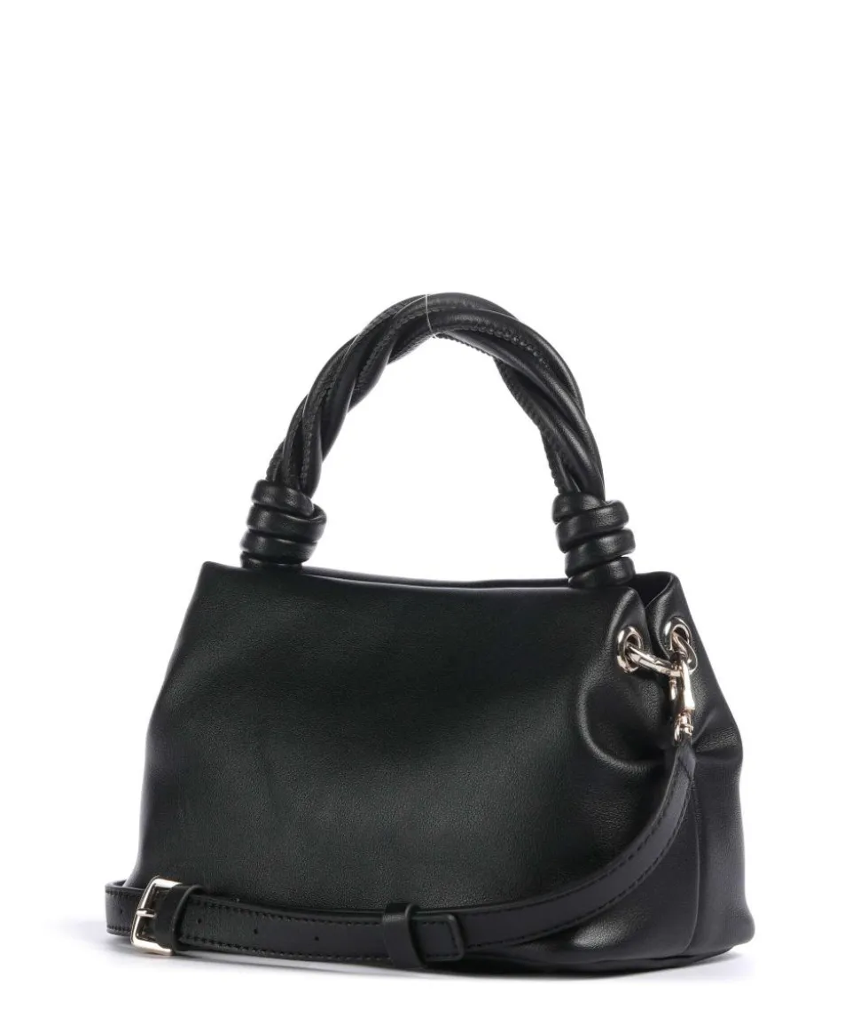 Sansa Umhängetasche Lederimitat schwarz