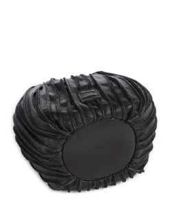 Say Hello Umhängetasche genarbtes Leder schwarz