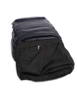 S134BM Rucksack 15″ genarbtes Rindsleder dunkelblau