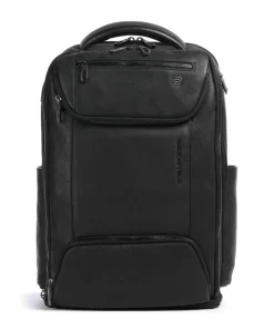 S134BM Rucksack 15″ genarbtes Rindsleder schwarz