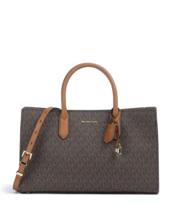 Scarlett Handtasche Canvas dunkelbraun