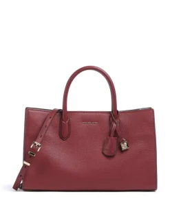 Scarlett Medium Handtasche genarbtes Rindsleder wein