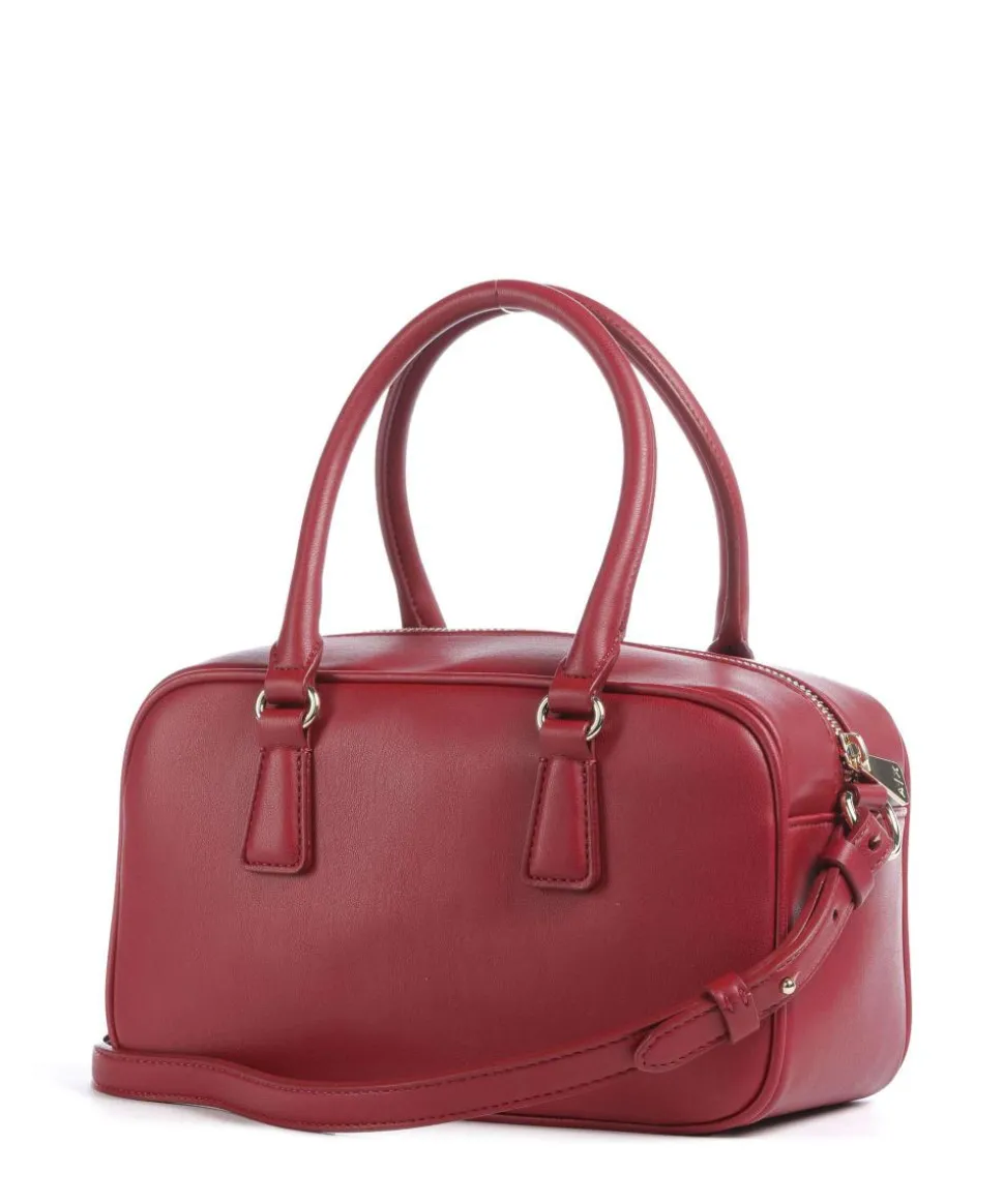 Scarlett S Handtasche Lederimitat dunkelrot