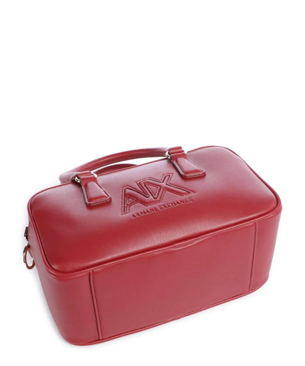 Scarlett S Handtasche Lederimitat dunkelrot