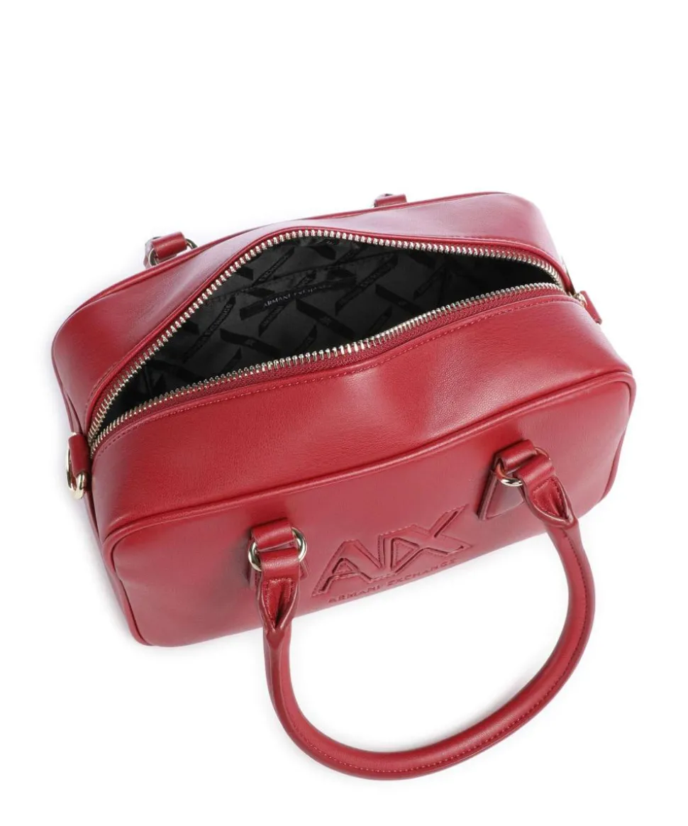 Scarlett S Handtasche Lederimitat dunkelrot