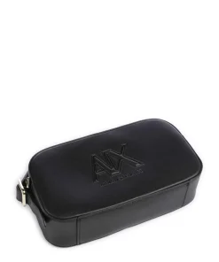 Scarlett Schultertasche Lederimitat schwarz