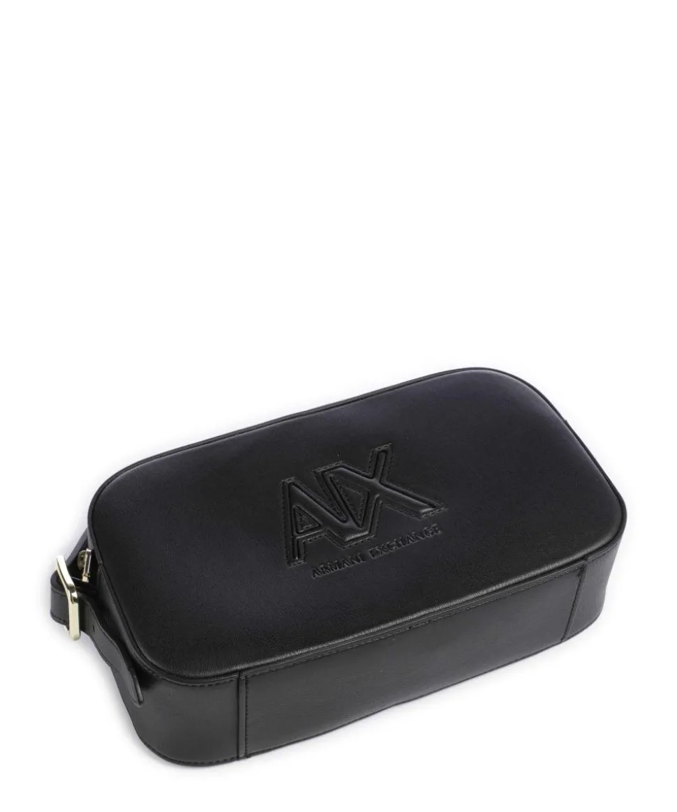 Scarlett Schultertasche Lederimitat schwarz