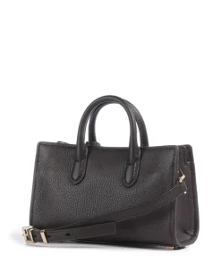 Scarlett XS Handtasche genarbtes Rindsleder dunkelbraun