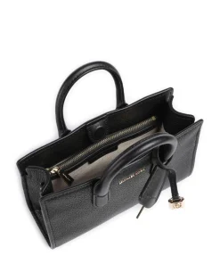 Scarlett XS Handtasche genarbtes Rindsleder schwarz