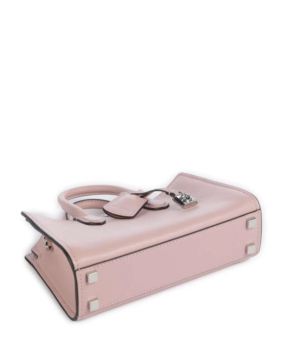 Scarlett XS Umhängetasche genarbtes Rindsleder rosa