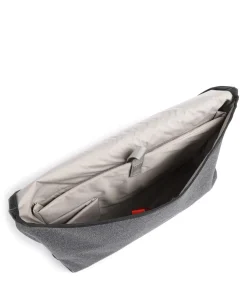 Schmalegg Kuriertasche 13″ Polyamide, recyceltes Polyester anthrazit