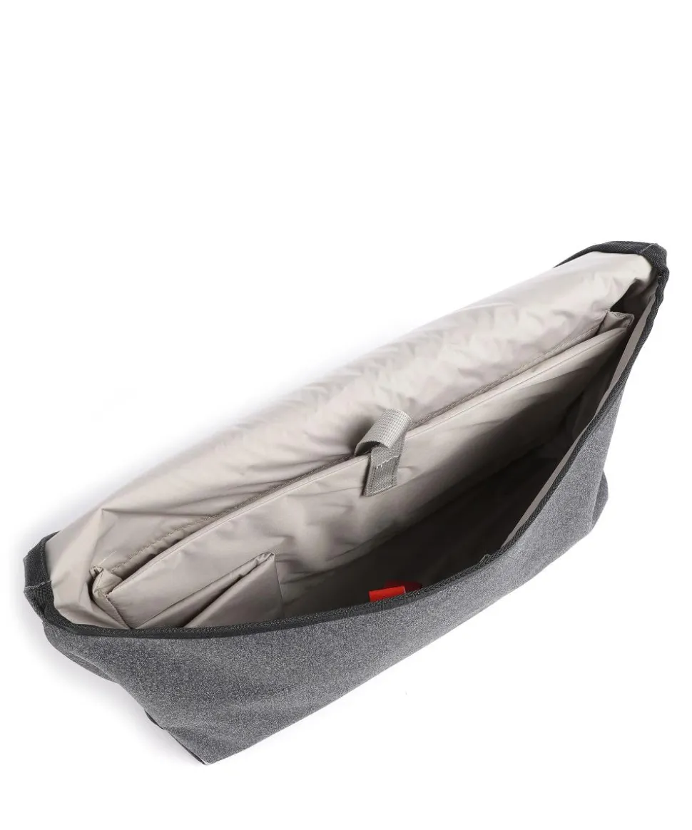 Schmalegg Kuriertasche 13″ Polyamide, recyceltes Polyester anthrazit