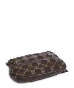 Schubertgasse 4 Umhängetasche genarbtes Rindsleder dunkelgrün