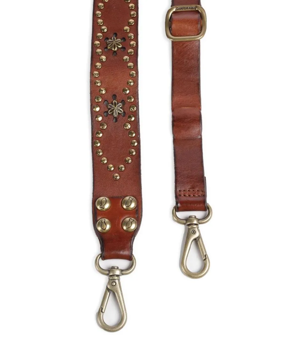 Schulterriemen fein genarbtes Rindsleder cognac