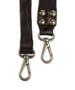 Schulterriemen Rindsleder dunkelbraun