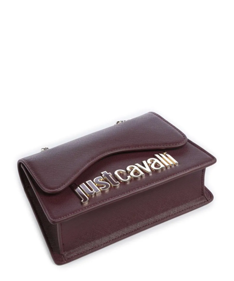 Schultertasche Lederimitat wein