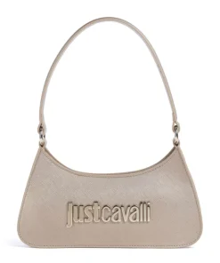 Schultertasche Lederimitat gold