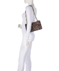 Schultertasche Nylon mehrfarbig