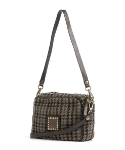 Schultertasche Textil mehrfarbig