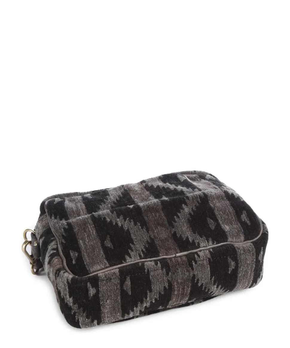 Schultertasche Textil mehrfarbig