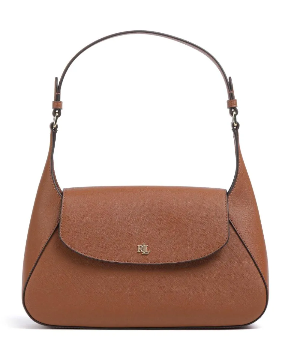 Schylar Medium Schultertasche Rindsleder braun