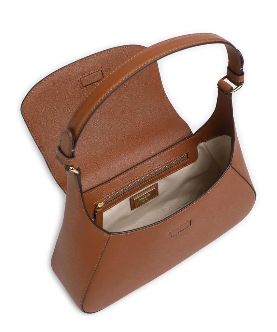 Schylar Medium Schultertasche Rindsleder braun