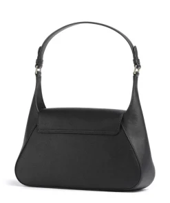 Schylar Medium Schultertasche Rindsleder schwarz