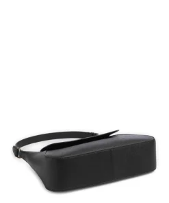 Schylar Medium Schultertasche Rindsleder schwarz