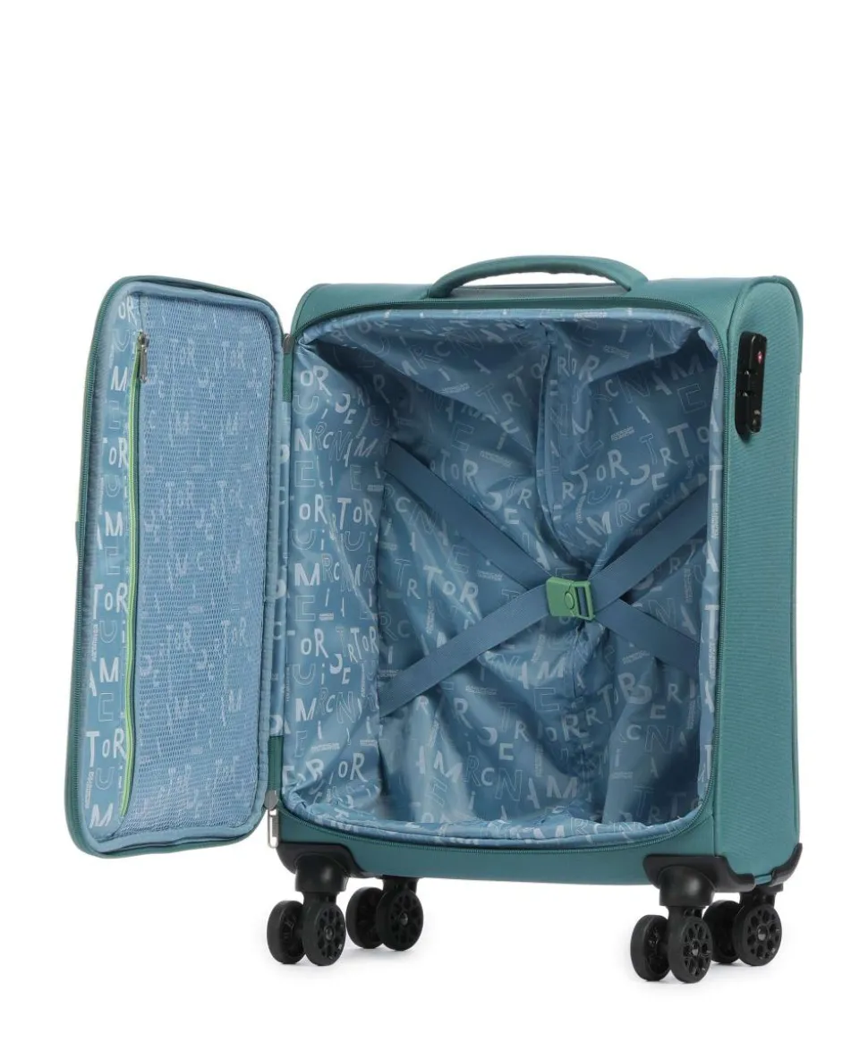 Sea Seeker 4-Rollen Trolley grün 55 cm