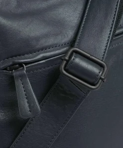 4Seasons Elisa Schultertasche fein genarbtes Leder navy