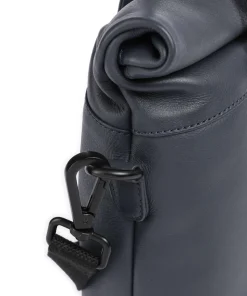 4Seasons Ziska Handtasche fein genarbtes Leder dunkelblau