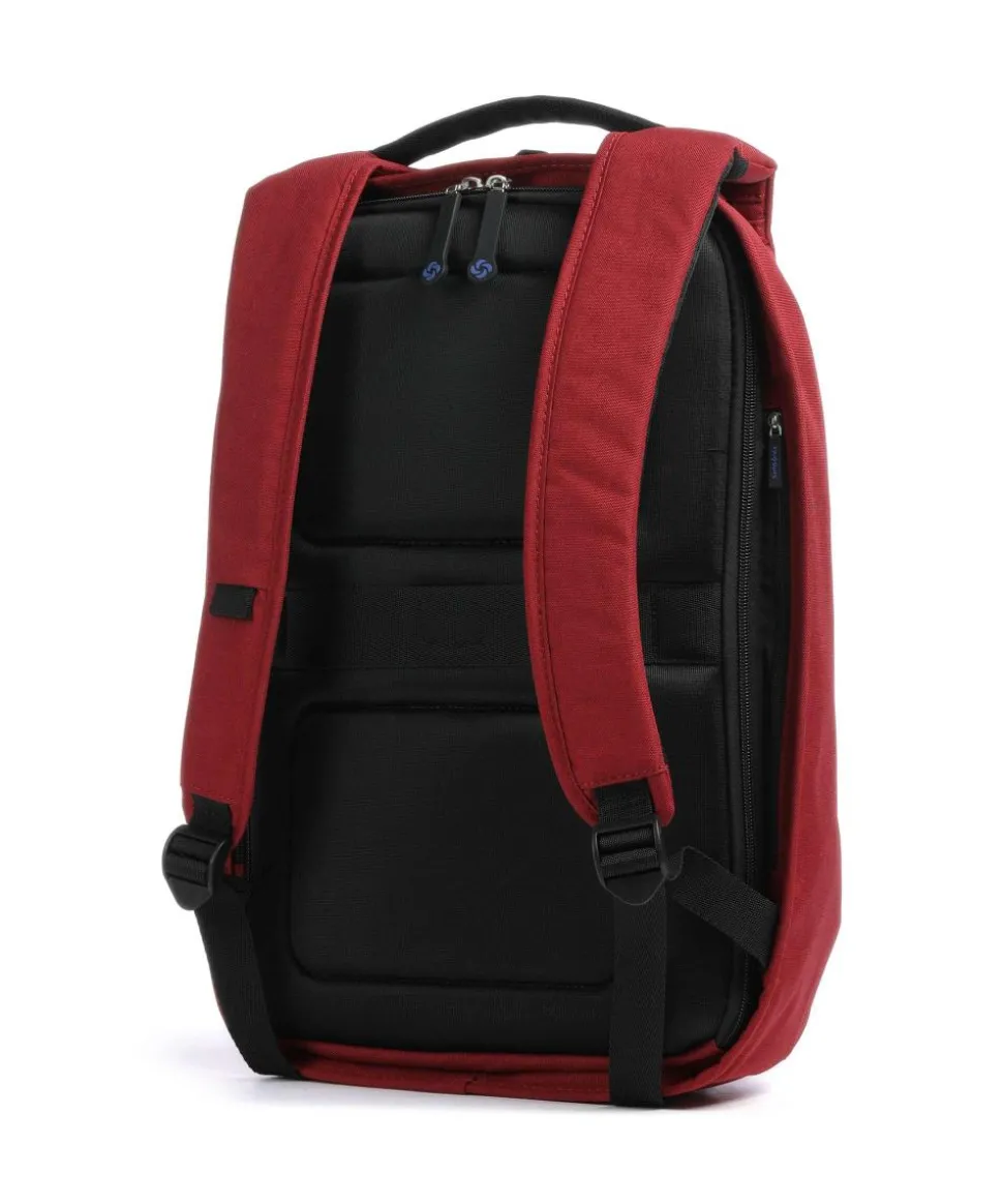 Securipak Rucksack 15″ recyceltes Polyester rot