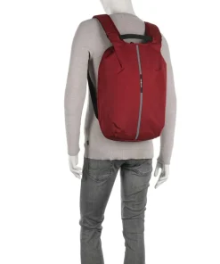 Securipak Rucksack 15″ recyceltes Polyester rot