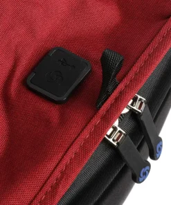 Securipak Rucksack 15″ recyceltes Polyester rot