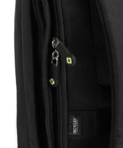 Securipak Rucksack 15″ recyceltes Polyester schwarz