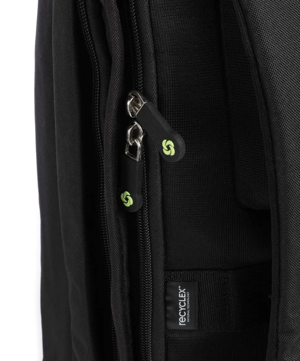 Securipak Rucksack 15″ recyceltes Polyester schwarz