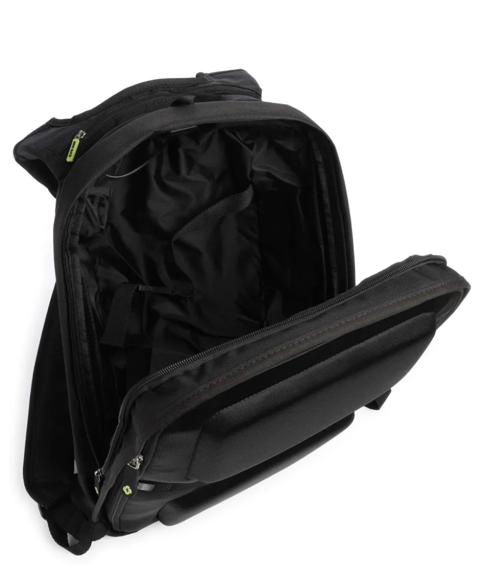 Securipak Rucksack 15″ recyceltes Polyester schwarz