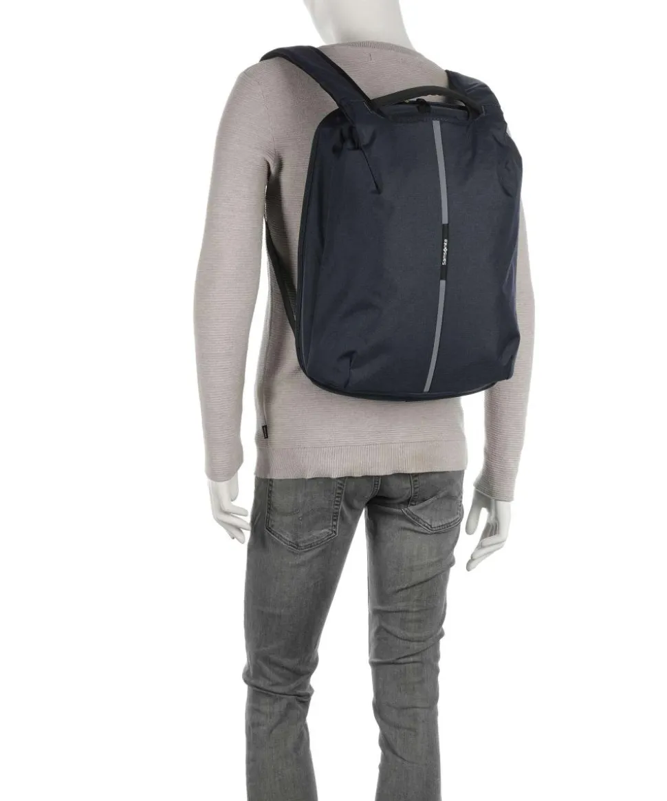 Securipak Rucksack 15″ recyceltes Polyester dunkelblau