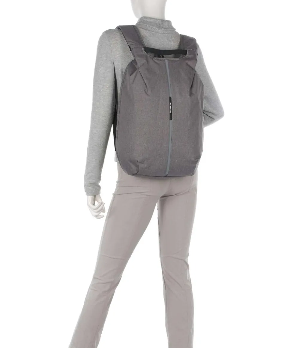 Securipak Rucksack 15″ recyceltes Polyester grau