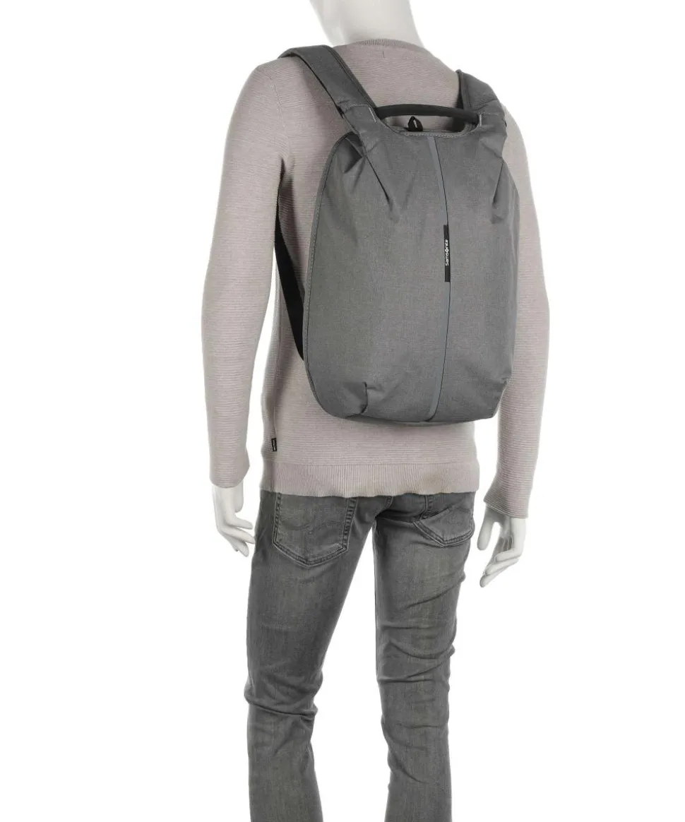 Securipak Rucksack 15″ recyceltes Polyester grau