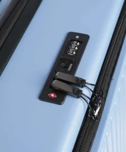 Securitime 4-Rollen Trolley hellblau 77 cm