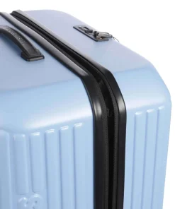 Securitime 4-Rollen Trolley hellblau 77 cm