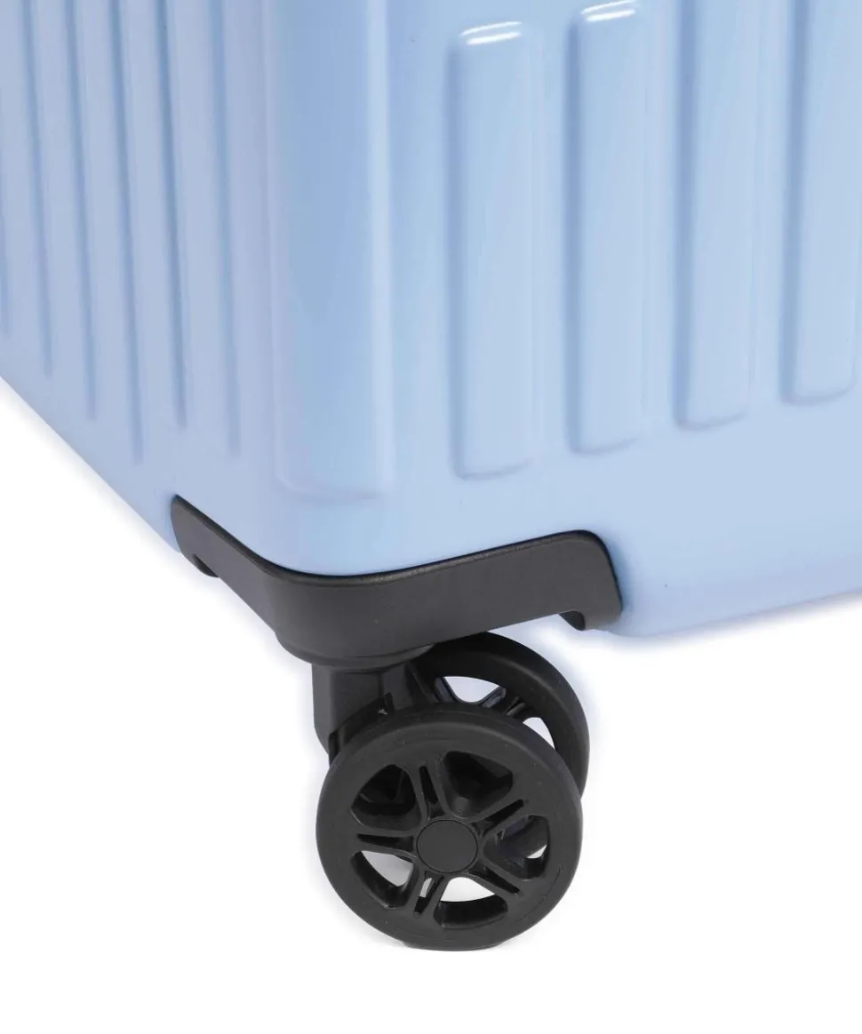 Securitime 4-Rollen Trolley hellblau 77 cm