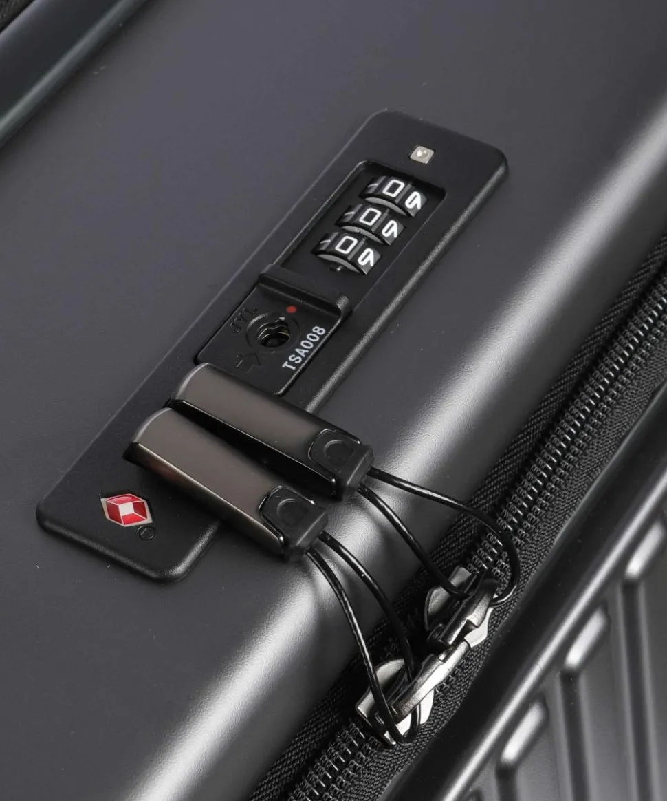 Securitime 4-Rollen Trolley anthrazit 77 cm