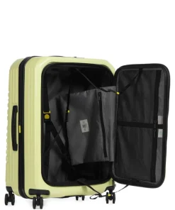 Securitime 4-Rollen Trolley gelb 66 cm