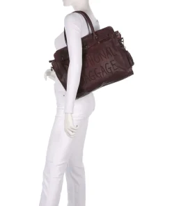 Seelengasse 1 Shopper genarbtes Rindsleder mahagoni