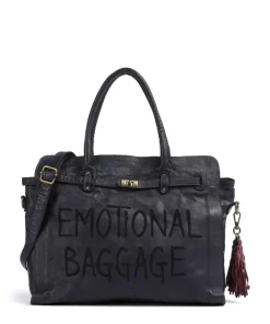 Seelengasse 1 Shopper genarbtes Rindsleder navy