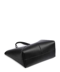 Seija L Shopper Lederimitat schwarz